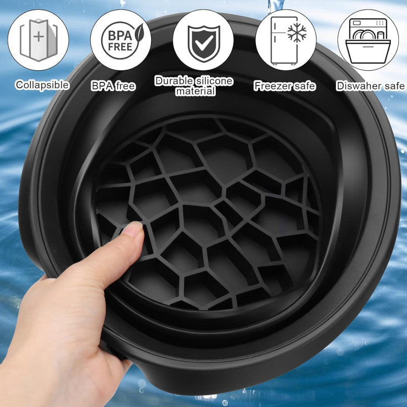 Compact Foldable Facial Ice Bowl