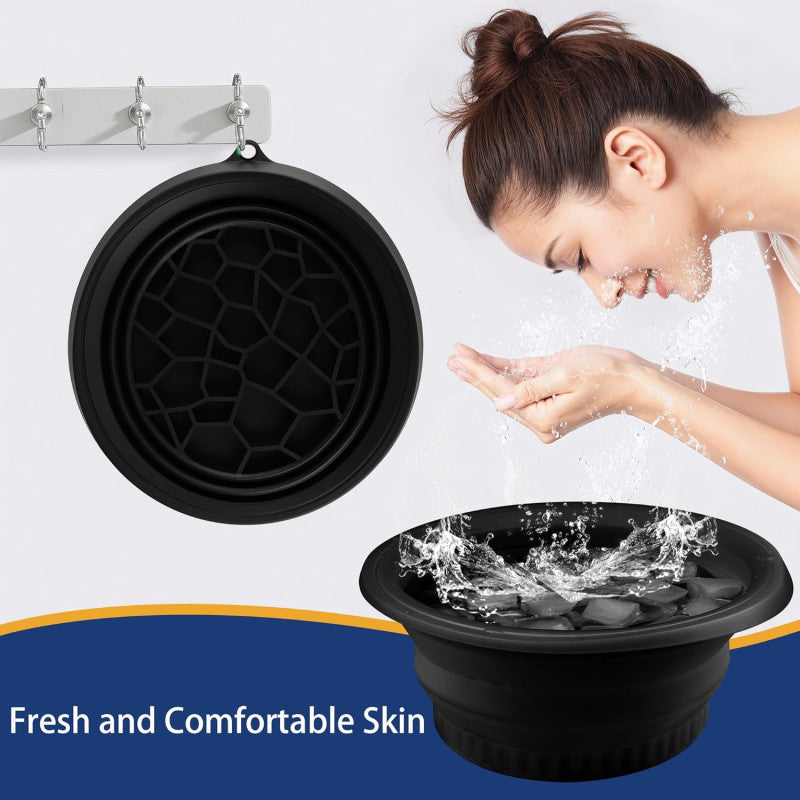 Compact Foldable Facial Ice Bowl