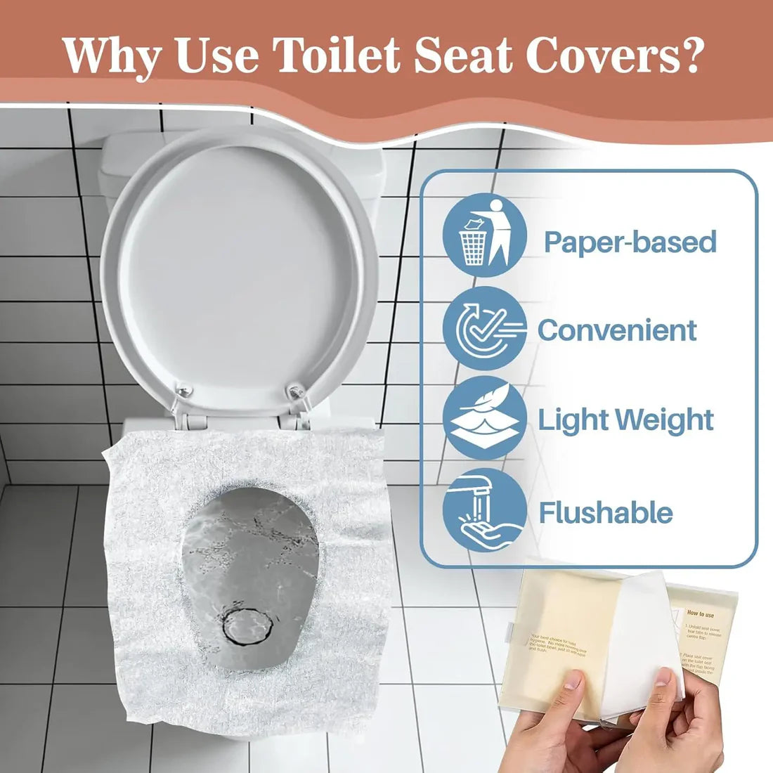 Disposible Toilet Seat Covers