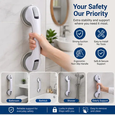 Universal Bathroom Safety Handle