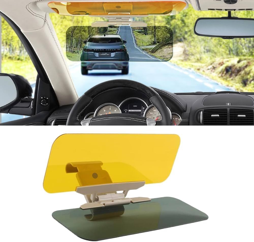 2-in-1 Day & Night Driving Visor Shade