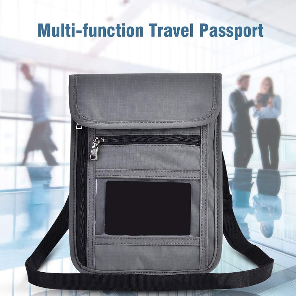 Premium Travel Passport & Cash Organizer