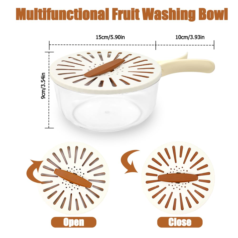 2 In 1 Vegetable Drainer And Strainer (Multi-Functional &amp; Easy To Use)