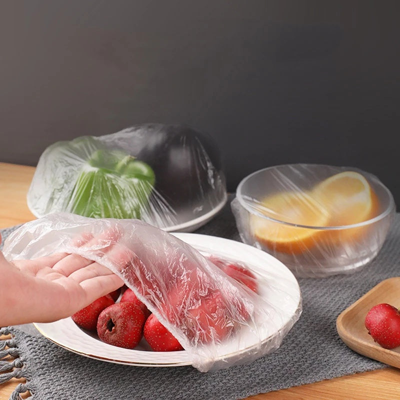 100 PCS Stretchable Food Storage Covers