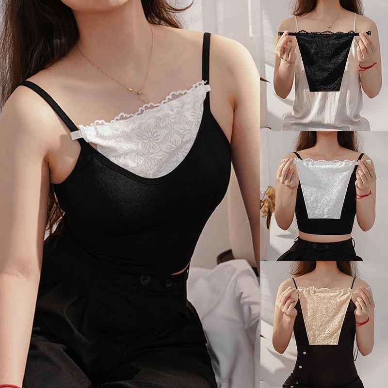 Women Lace Camisole ( Pack of 3 )