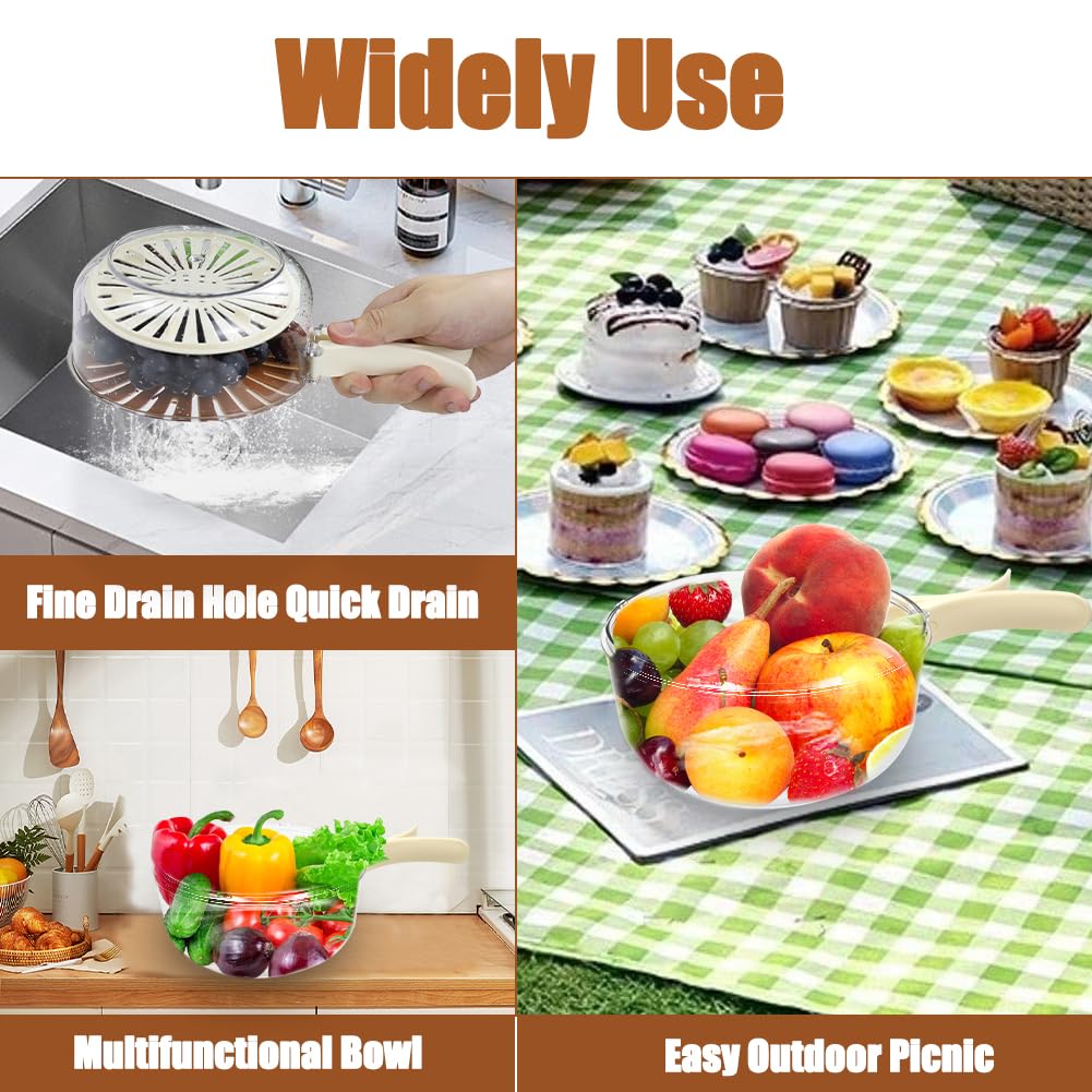 2 In 1 Vegetable Drainer And Strainer (Multi-Functional &amp; Easy To Use)