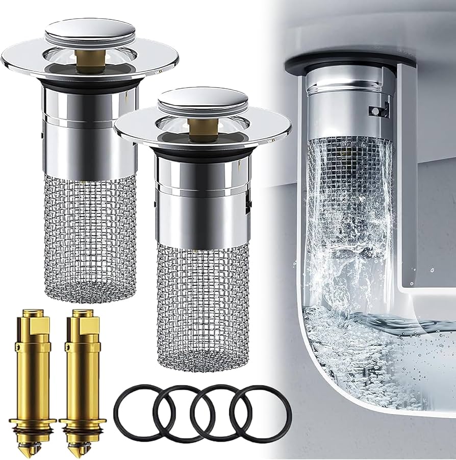 Universal Push Button Water Drain Stopper