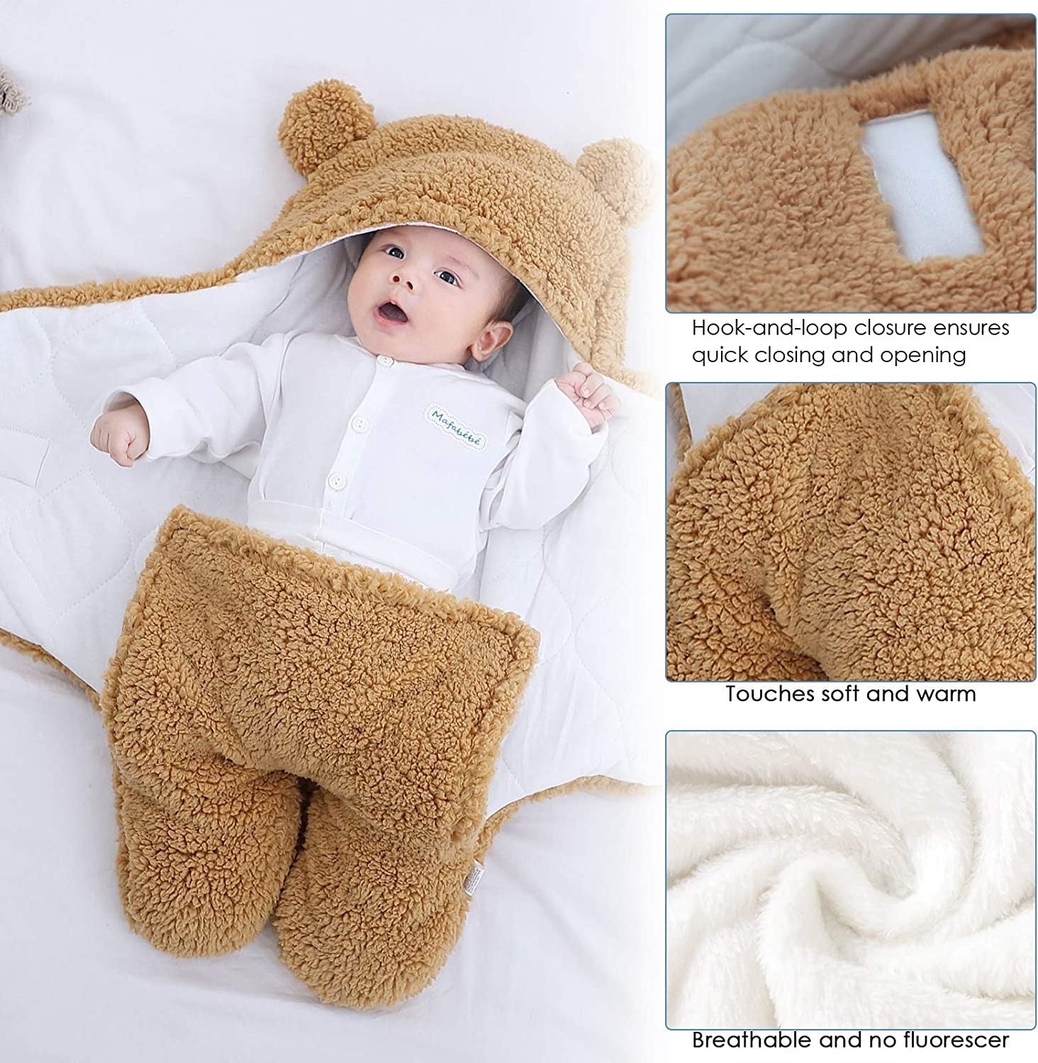 New Born Baby Swaddle Wrap Blanket