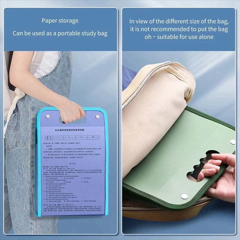 Multi Layer Documents Organizer Bag
