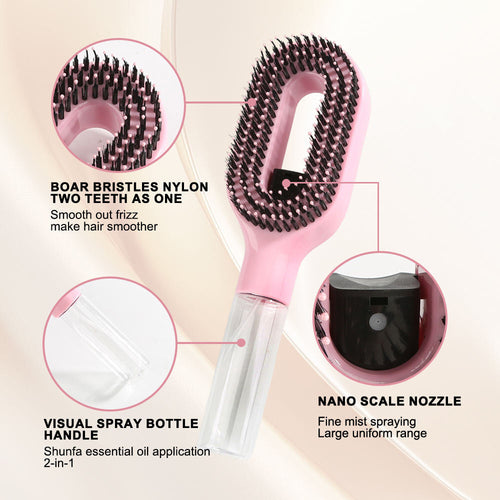 2 in 1 Spray Hair Brush
