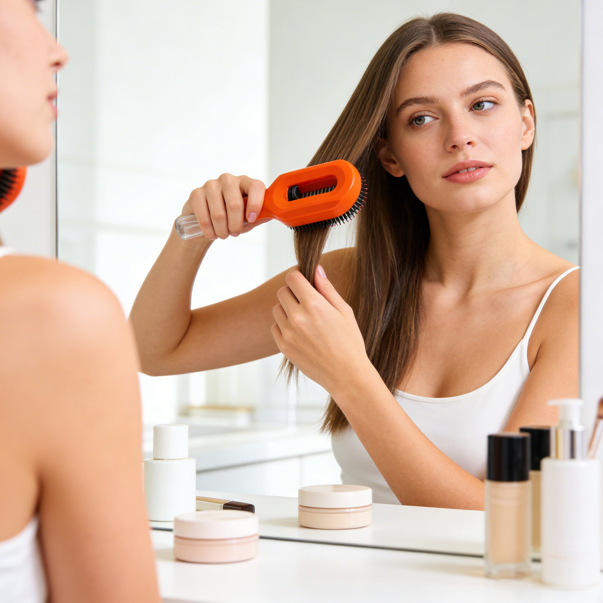 2 in 1 Spray Hair Brush