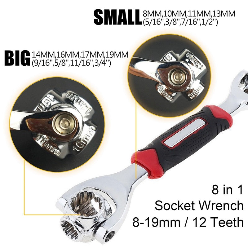 Multifunctional Universal Wrench