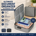 Ultimate Document Organizer & Storage Case