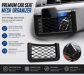 Premium Car Seat Mesh Organizer