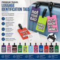 Premium Travel Luggage Identification Tags