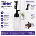Premium Hair Dye Comb Applicator Bottle