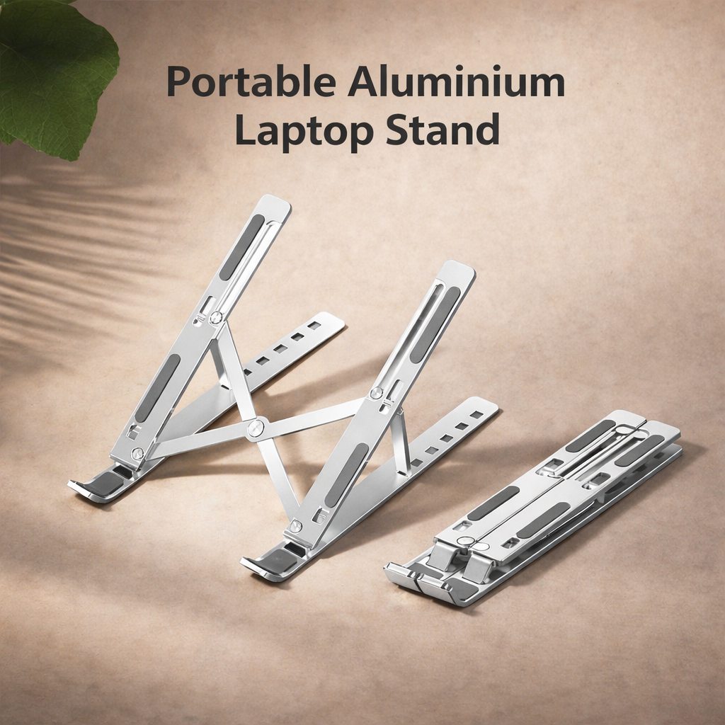 Portable Aluminium Laptop Stand