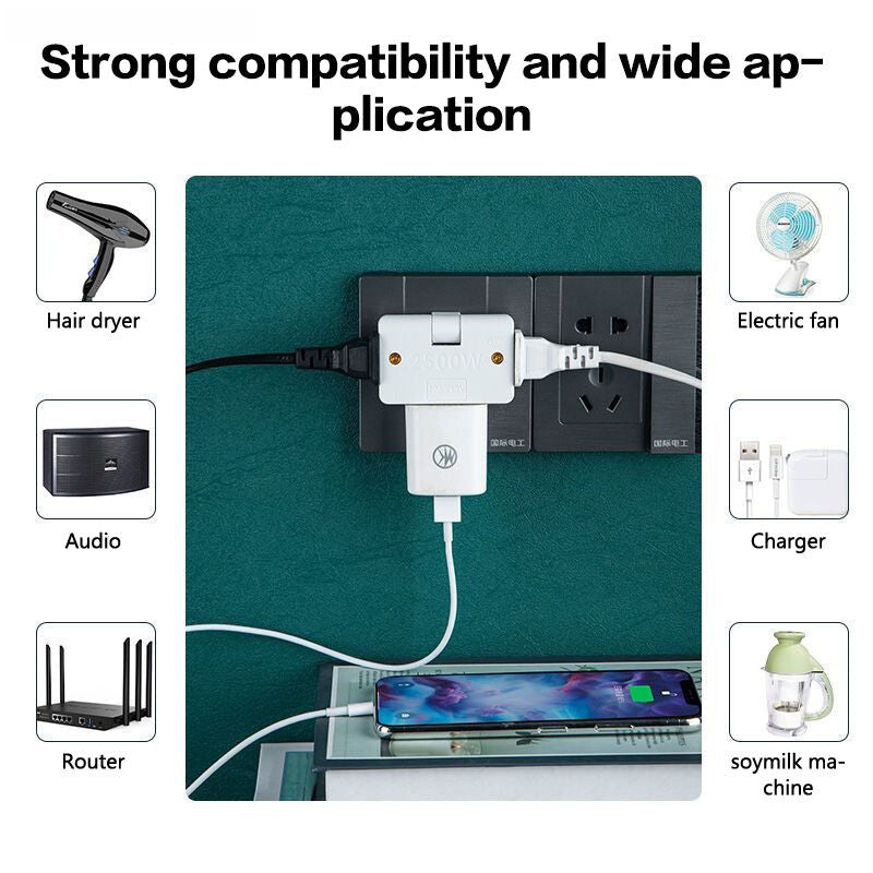 Universal Multi-Plug Adapter