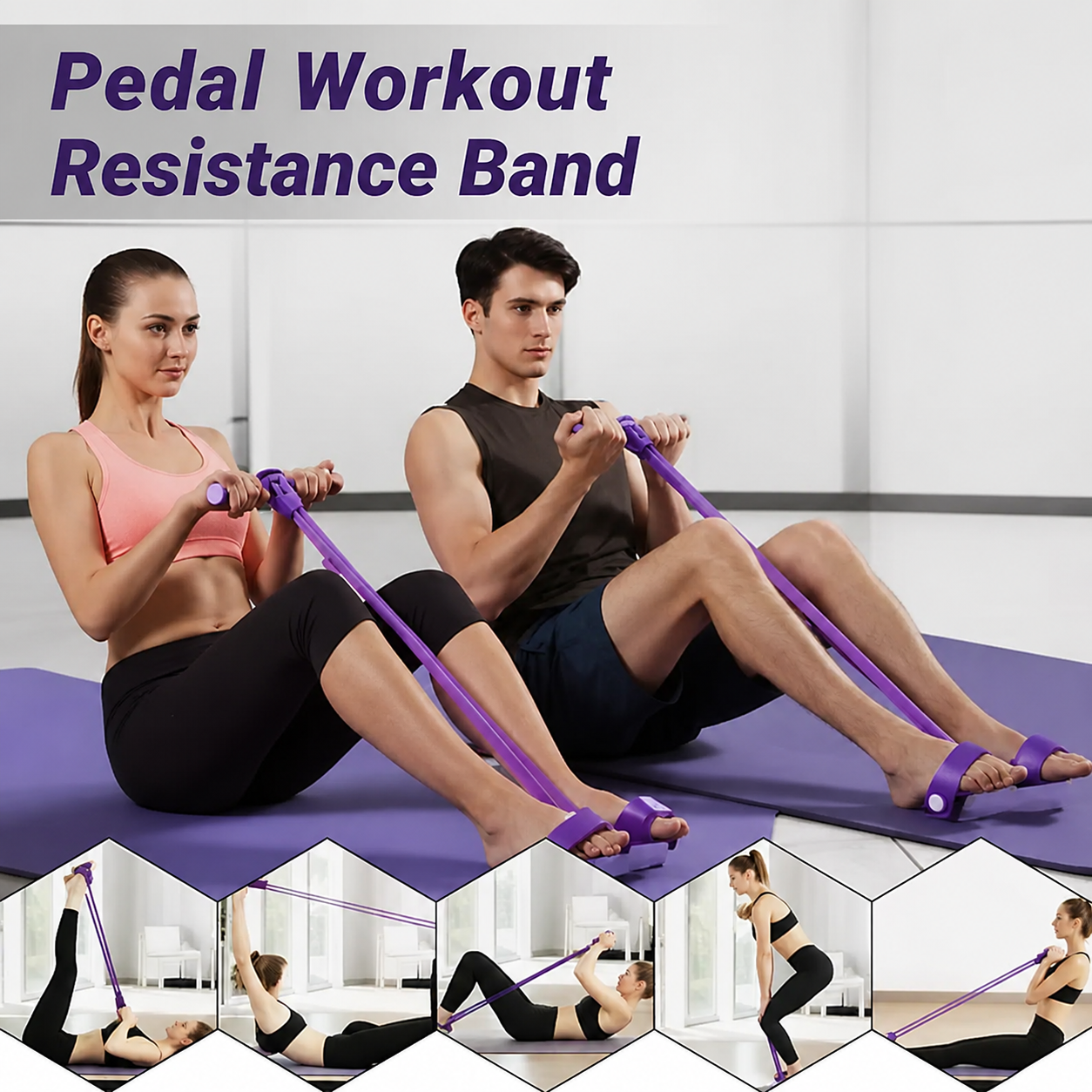 Pedal Workout Resistance Band