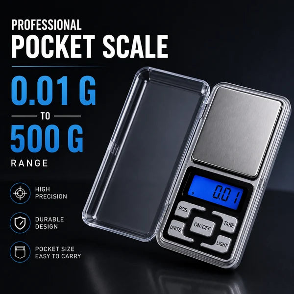 Pocket-Sized Digital Weight Scale