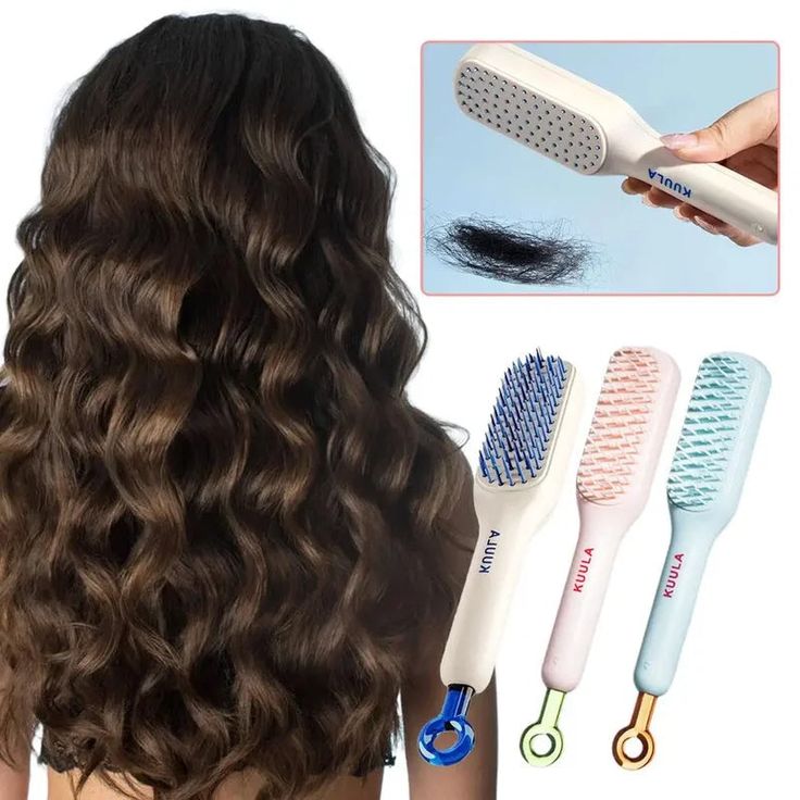 Premium Self Clean Hair-Brush