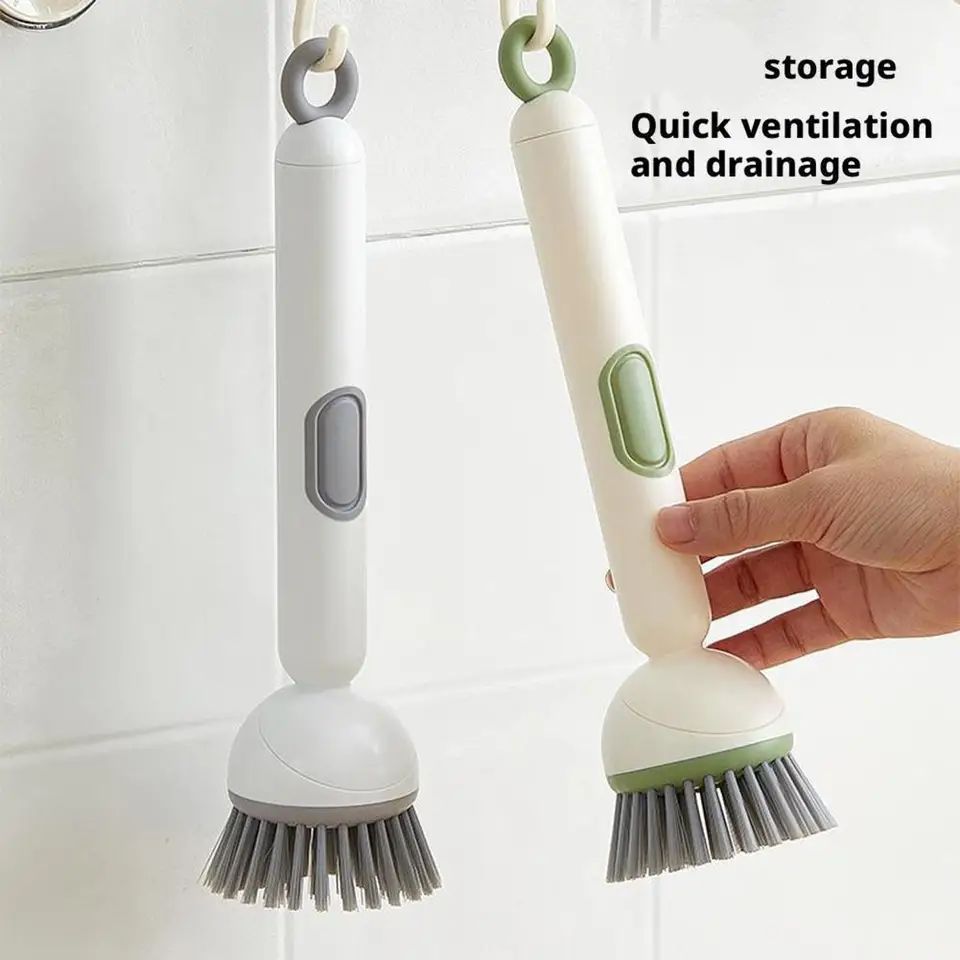 360° Rotating Kitchen Dish Cleaning Brush
