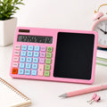 2-in-1 Digital Calculator & Writing Pad