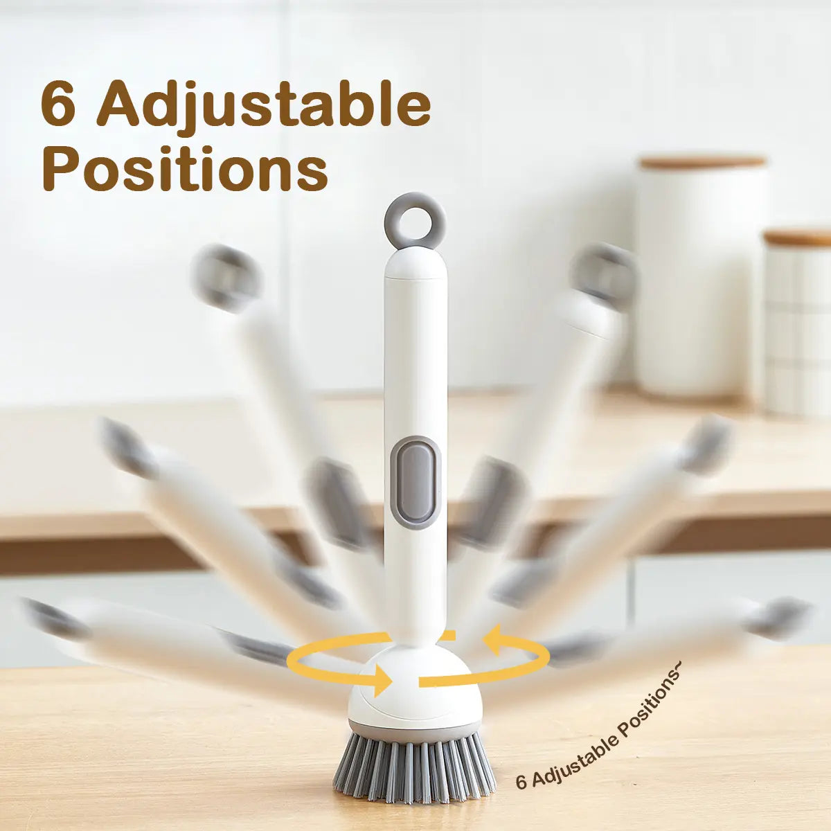 360° Rotating Kitchen Dish Cleaning Brush