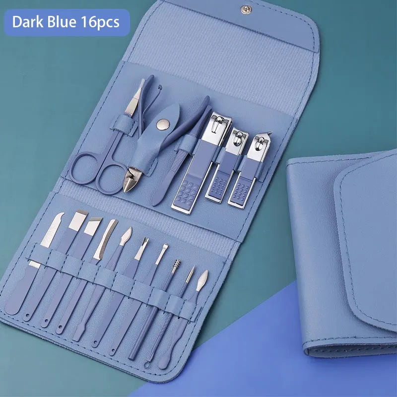 16 Pcs Set Nail Clipper Set