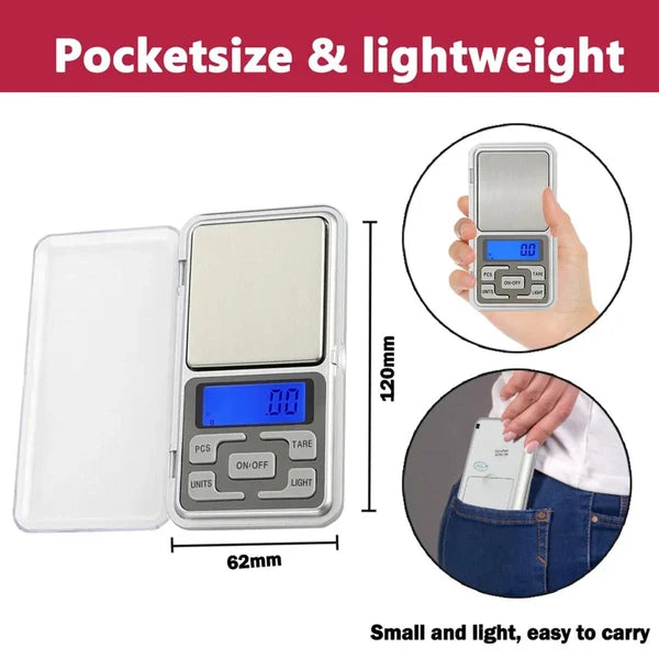 Pocket-Sized Digital Weight Scale