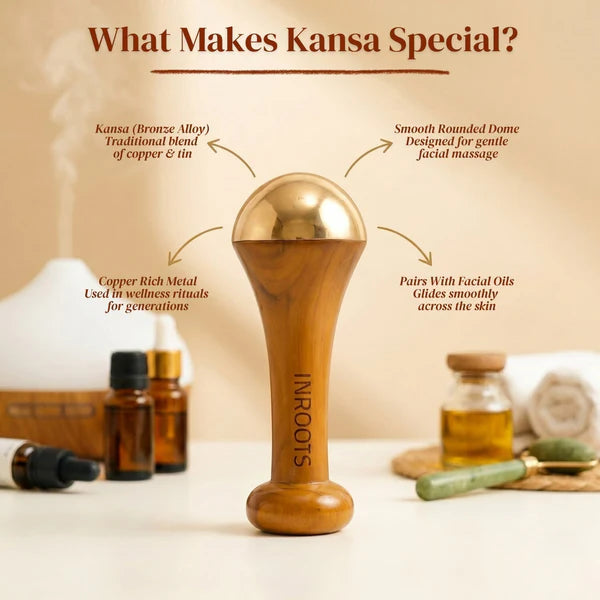 Premium Kansa Foot Therapy Wand