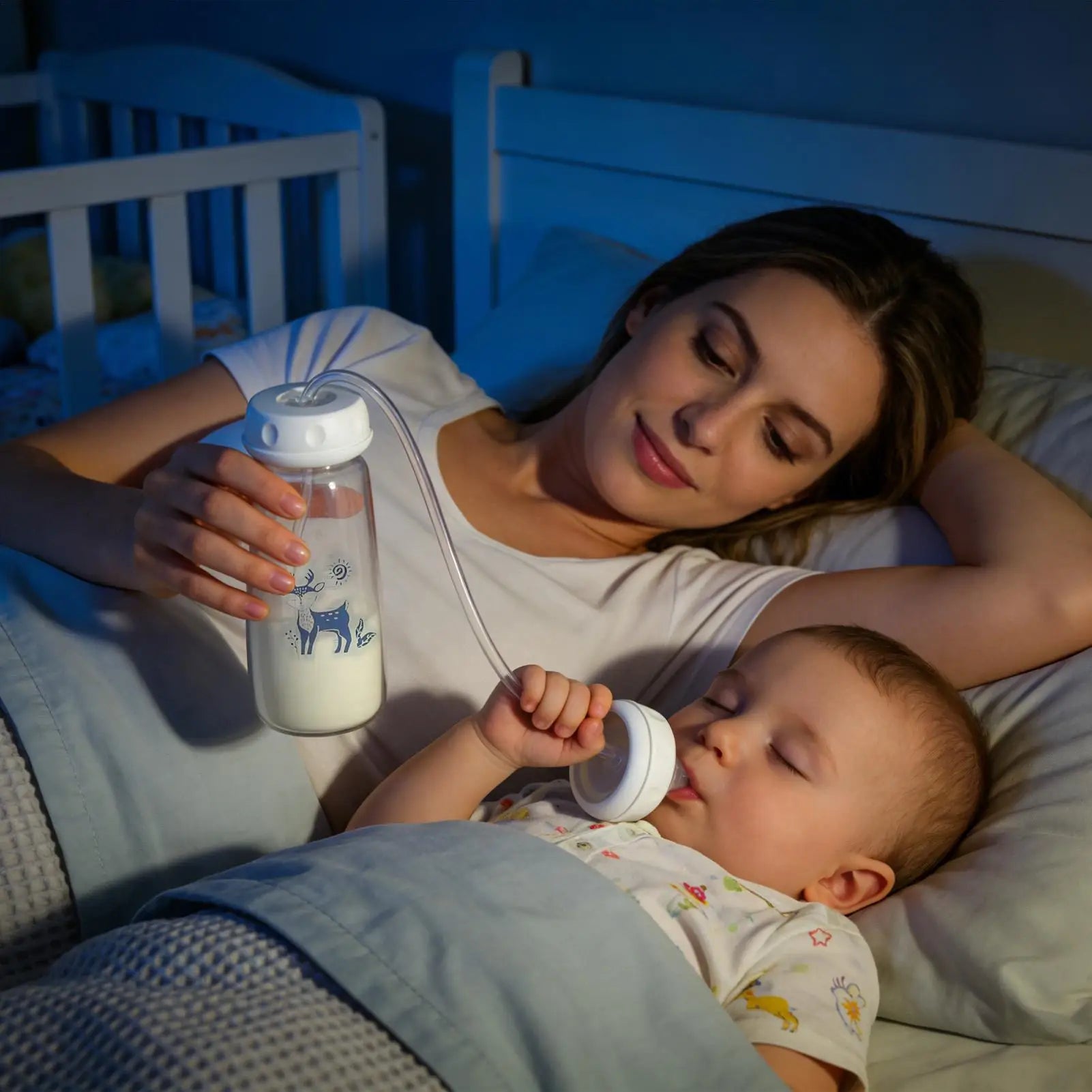 Hands Free Baby Feeding Bottle 250ML