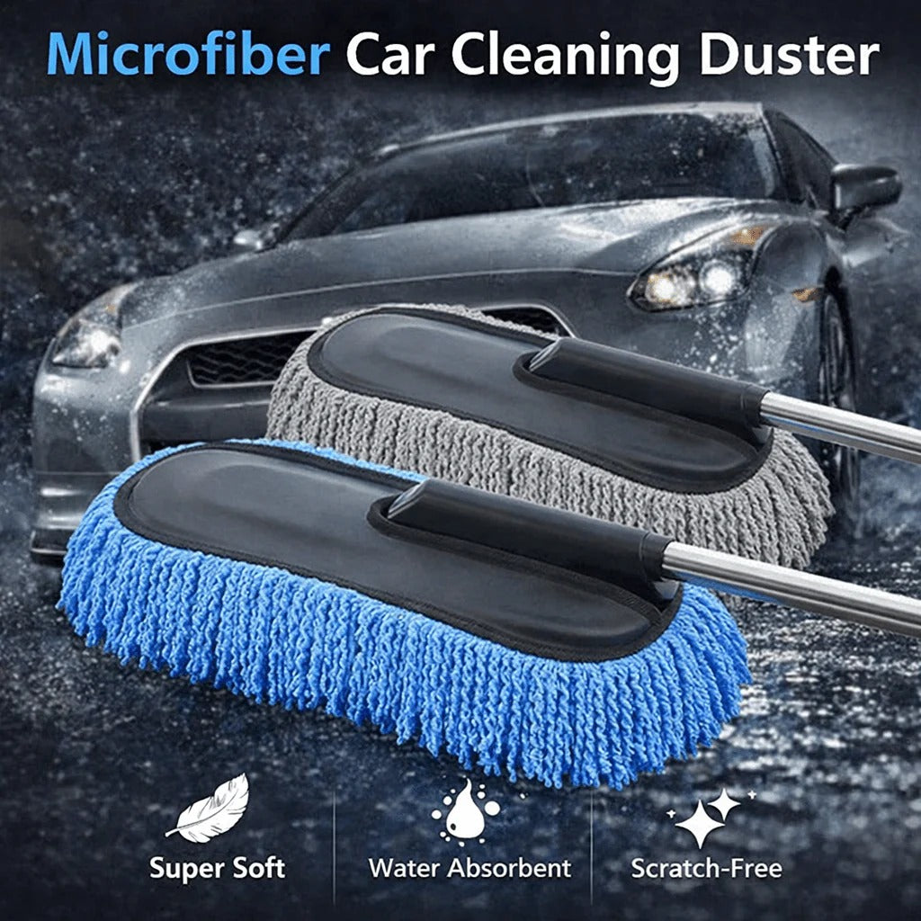 Microfiber Car Cleaning Duster Brush