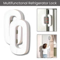 Multifunctional Refrigerator Door Lock