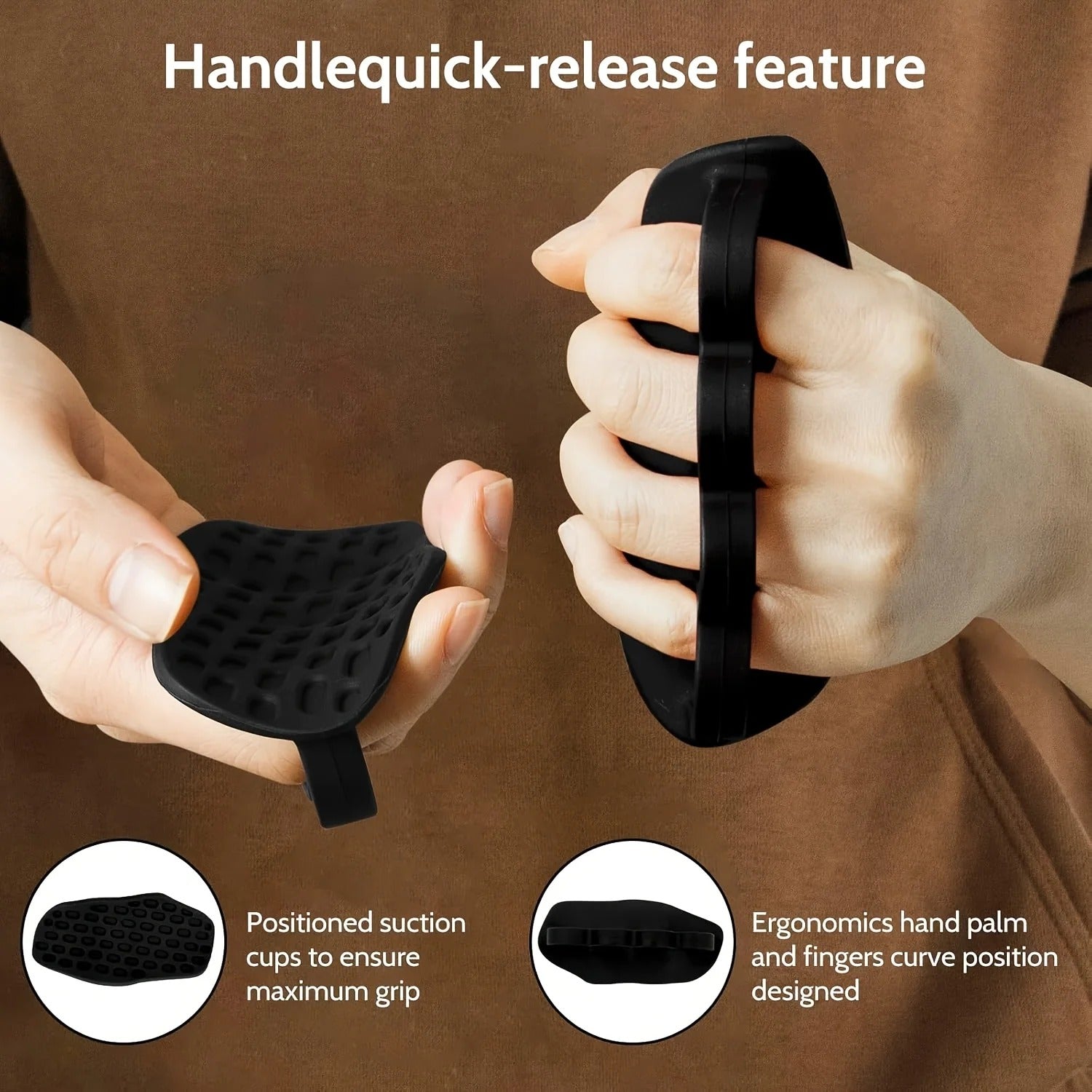 Anti-Slip Workout Grips