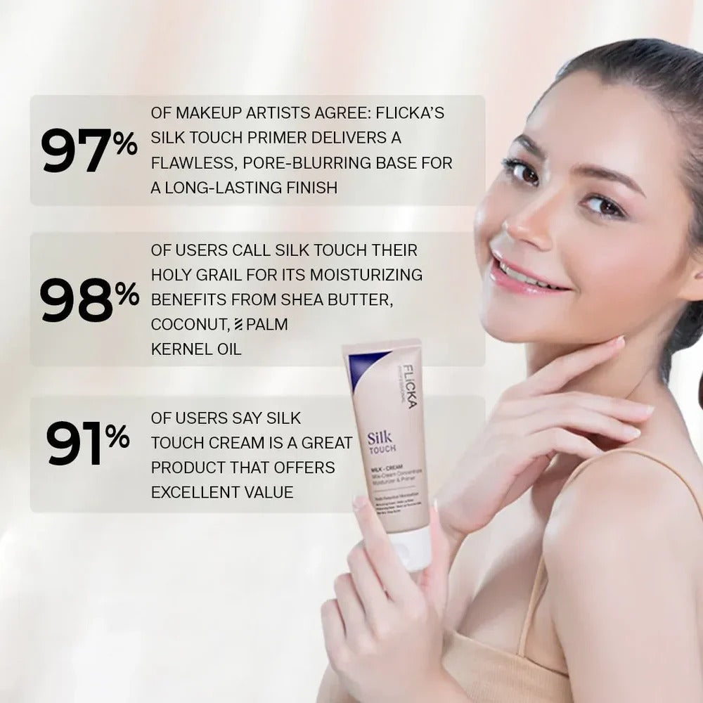 Flicka Silk Touch Milk Cream Moisturizer & Primer