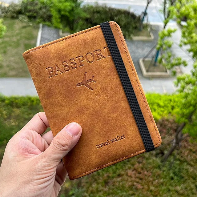 Passport Card Holder Travel Wallet