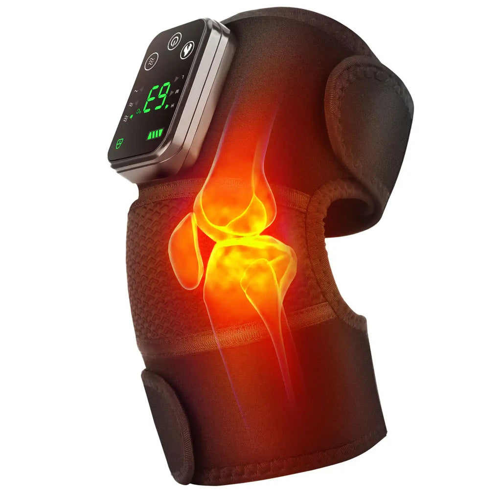 Rechargable Knee Massager & Heat Support Belt