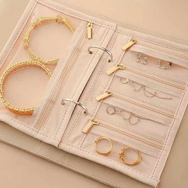 Travel Jewelry Organizer Book