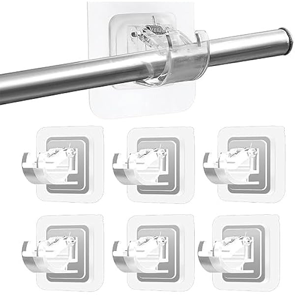 Curtain Rod Holder Hooks