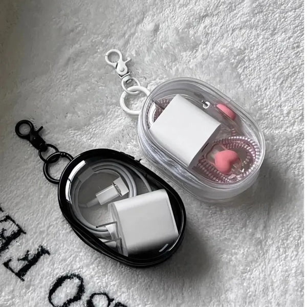 Transparent Travel Organizer Bag With Key Chain