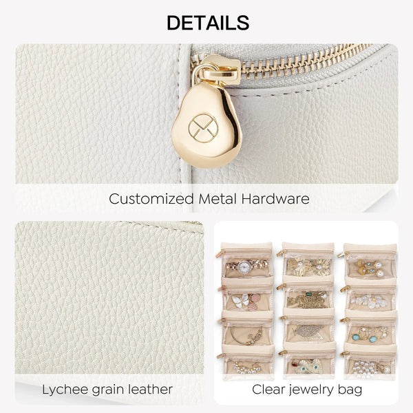 Jewellery Storage Set With 10 Pouches