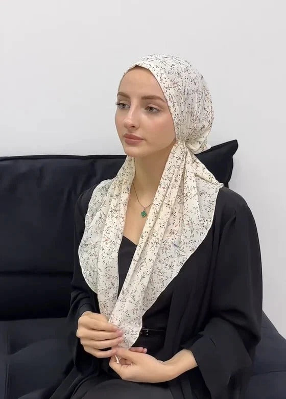Long Tail Turban Women Headdress