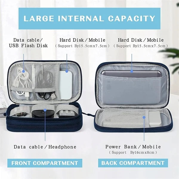 Portable Cable Organizer Pouch