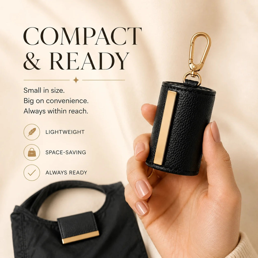 Portable Keychain Storage Bag