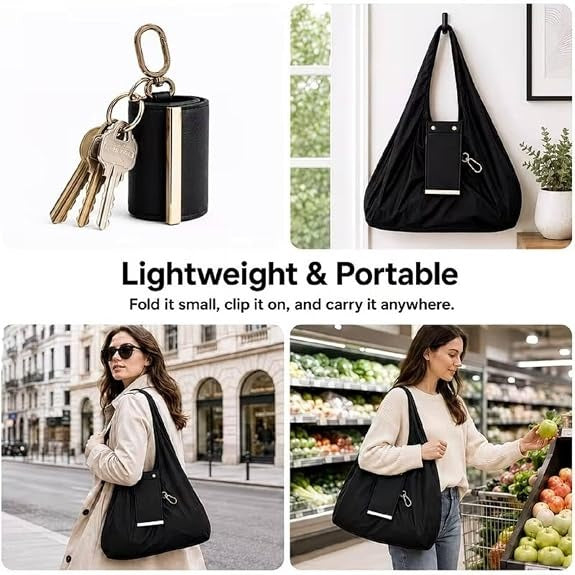 Portable Keychain Storage Bag