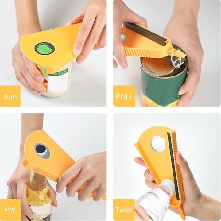 3-in-1 Bottle Jar & Can Opener