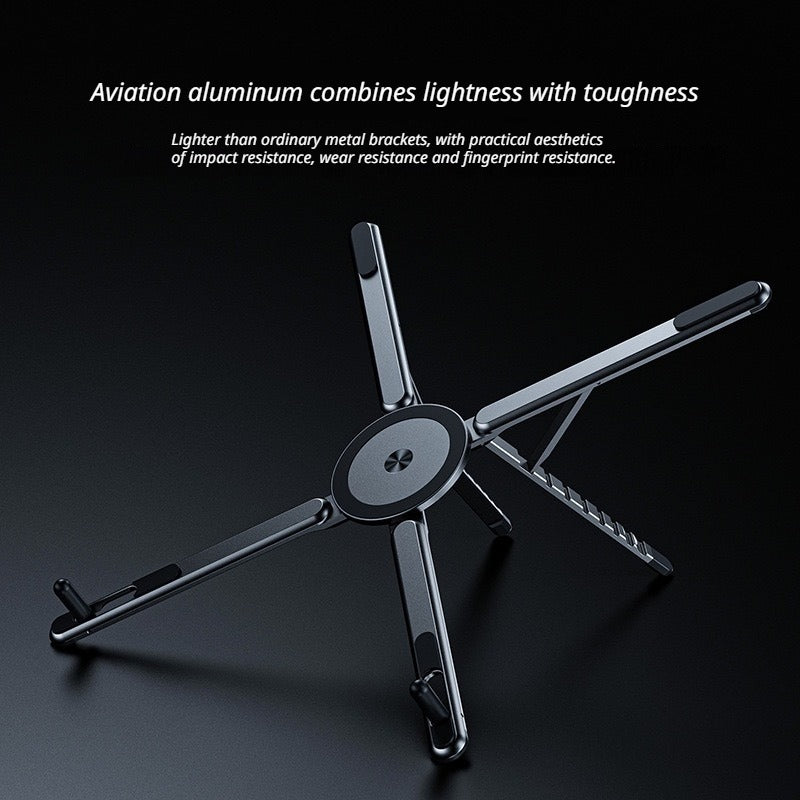 Premium Foldable Magnetic Phone & Laptop Holder