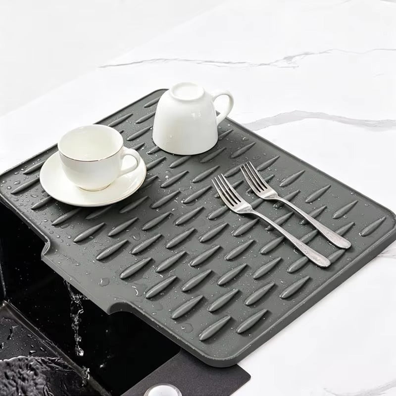 Kitchen Counter Dish Drying Mat