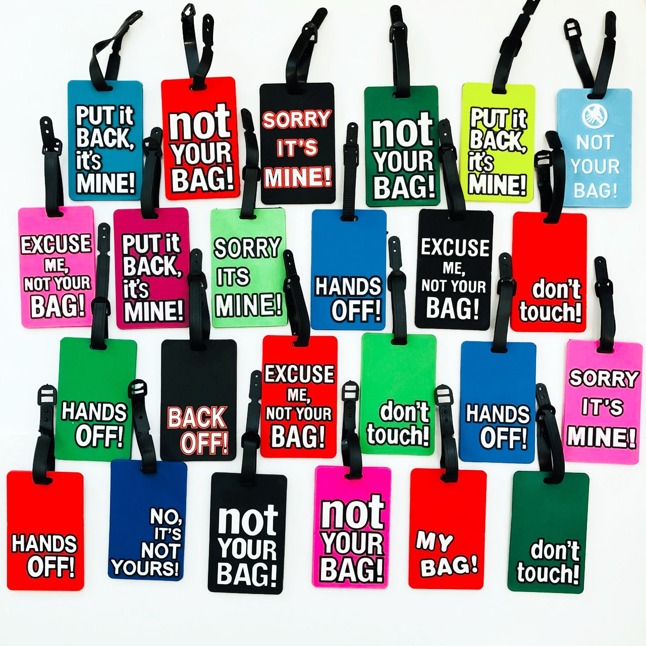 Premium Travel Luggage Identification Tags